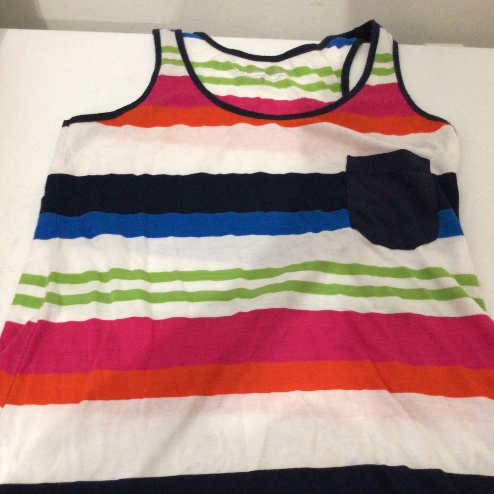 Maurice’s  multi color tank top with pocket